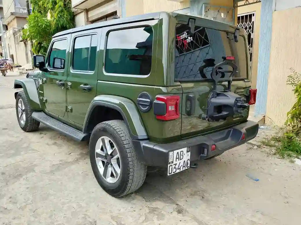 Jeep wrangler - Vue 1