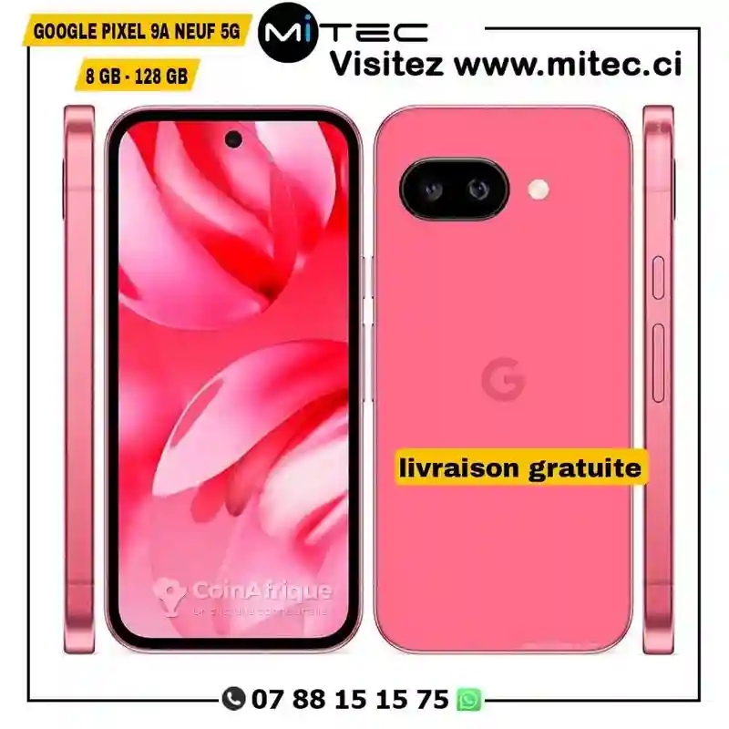 Google Pixel 9A -128go - Vue 1