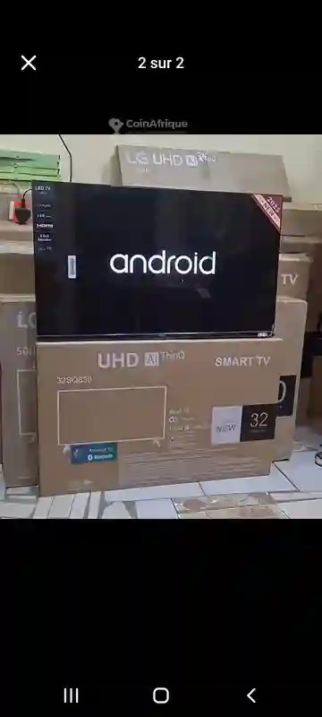 Tv Smart 32''uhd 4k Android (promotion) - Vue 2