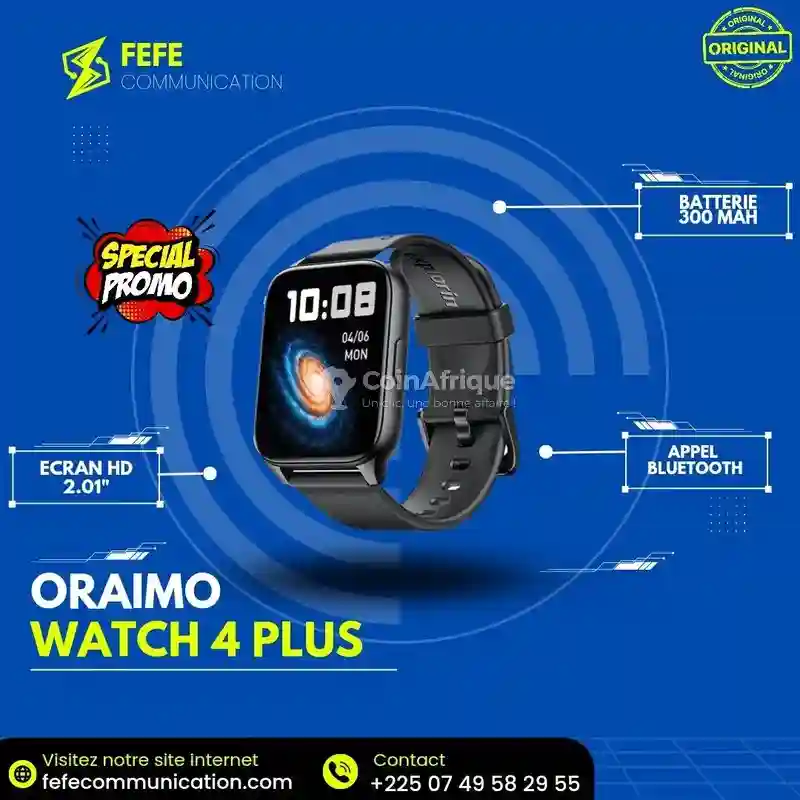 Oraimo Watch 4 - Vue 2