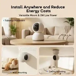 Oraimo Vigicam Caméra IP 3MP Vision Nocturne - Neuf Scellé