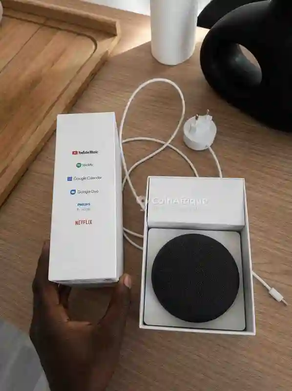 Enceinte Connectée Google Nest Mini - Vue 1