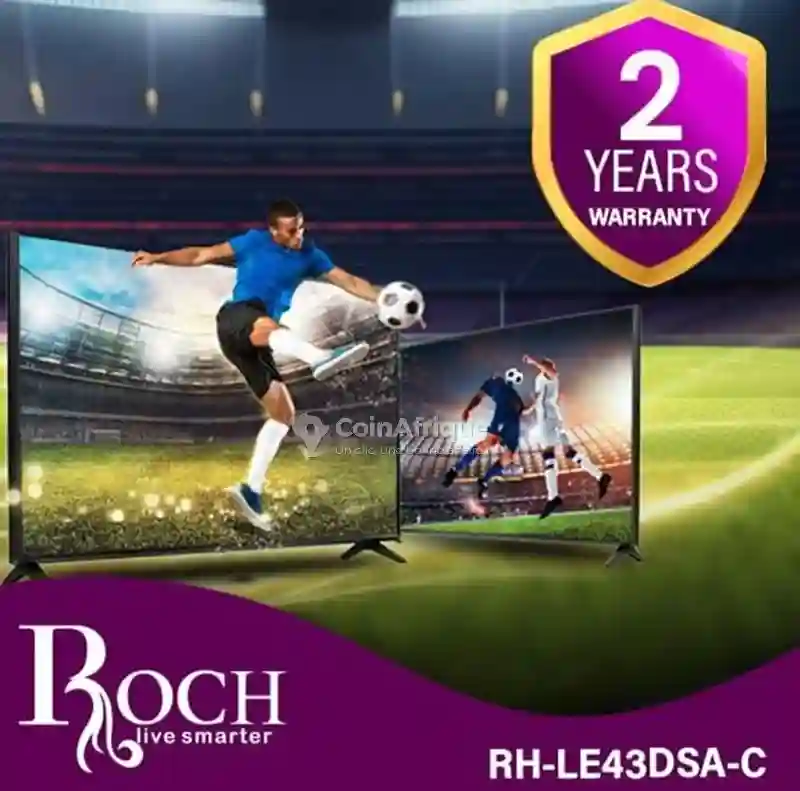 Télévision Roche43&quot Smat tv Android Wifi - Vue 1