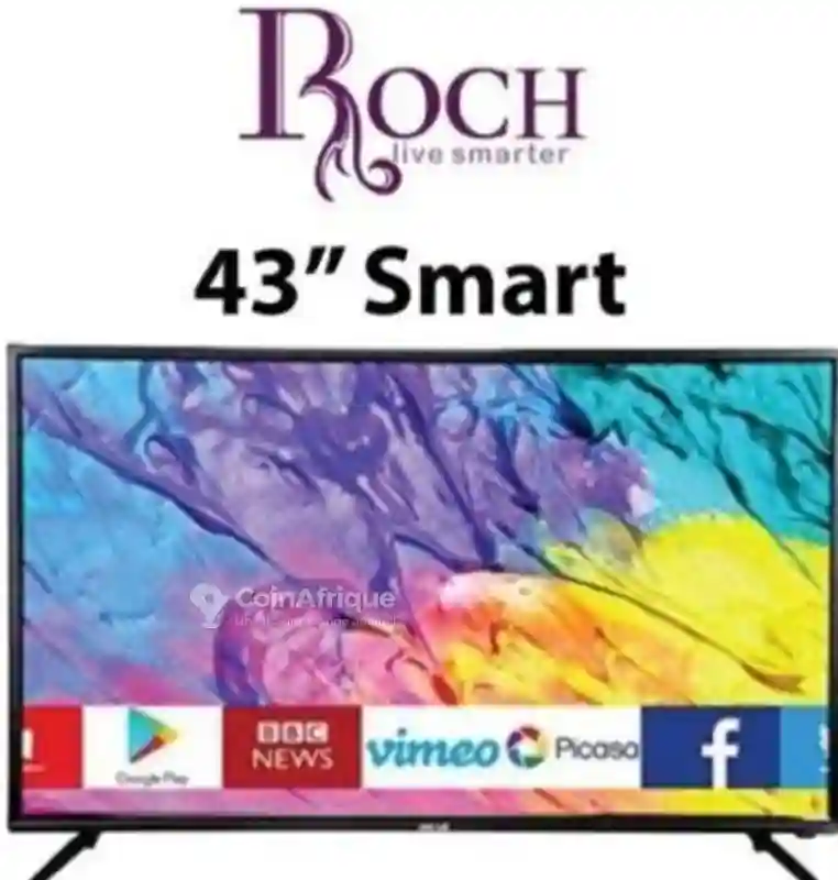 Télévision Roche43&quot Smat tv Android Wifi - Vue 2