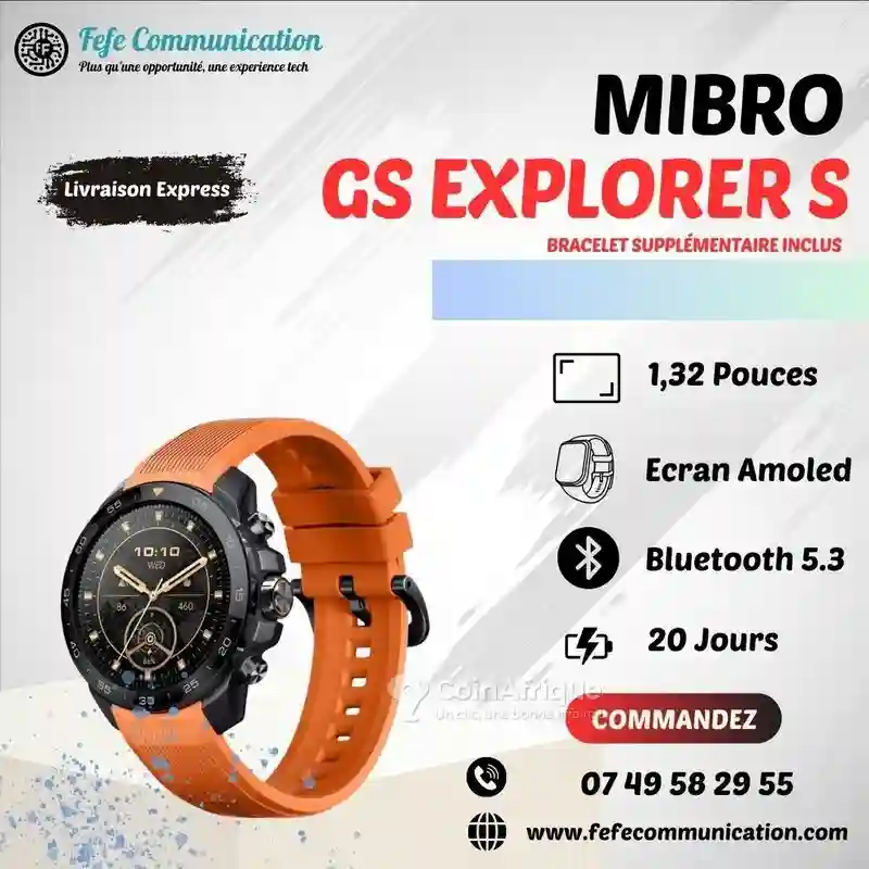Mibro GS Explorer S - Montre Connectée - Vue 4