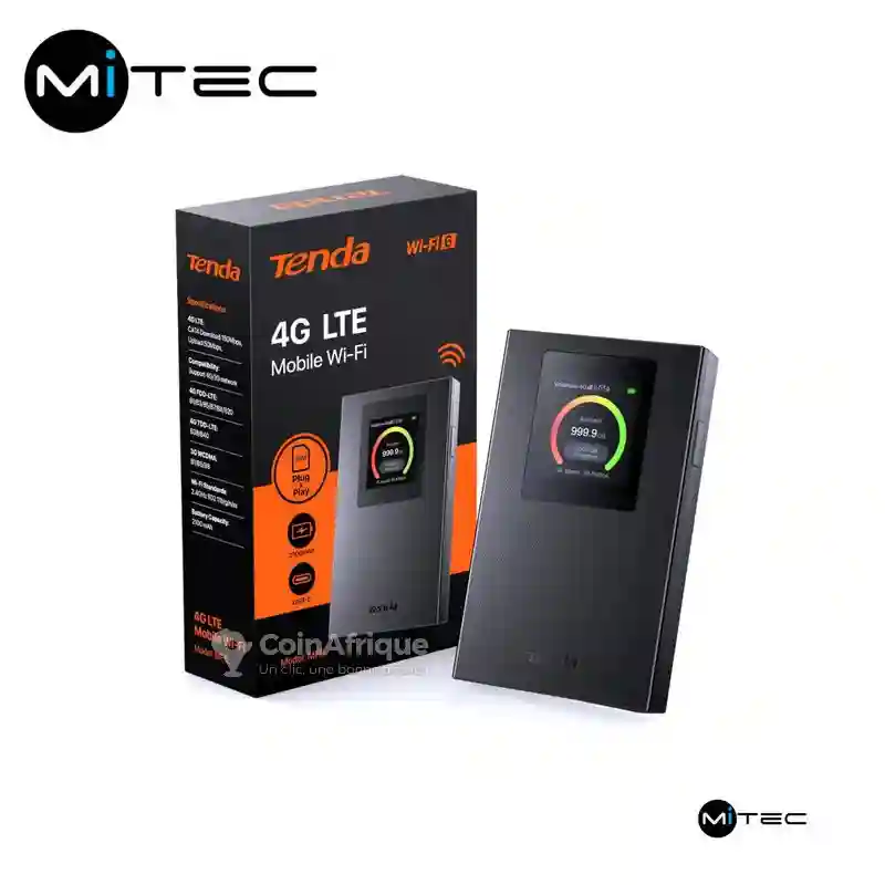 Routeur Wifi 6 Portable 4g sim mf6 Neuf - Vue 1
