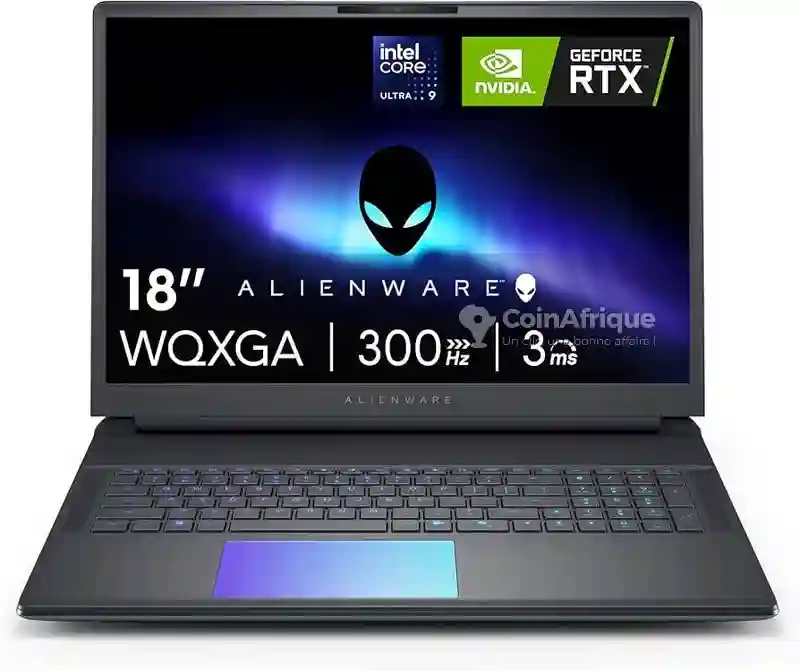 Alienware 18 Area-51 Gaming Laptop - Vue 2