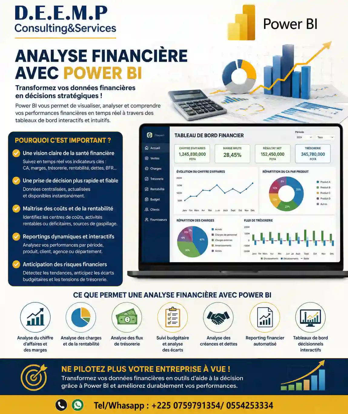 FORMATION AUX TECHNIQUES D'ANALYSE FINANCIERE AVEC POWER BI