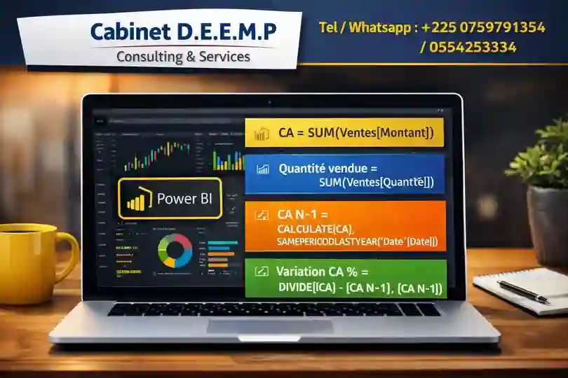 FORMATION EN POWER QUERY ET POWER BI - Vue 1