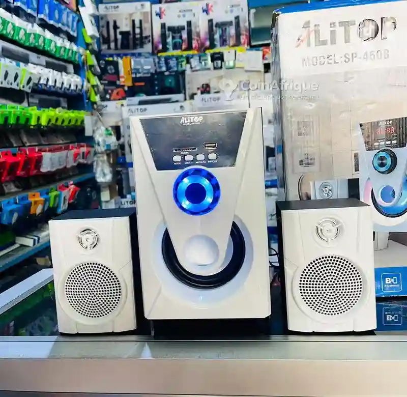 Alitop Woofer Sp-4508 Chaîne Hifi – Noir - Vue 2