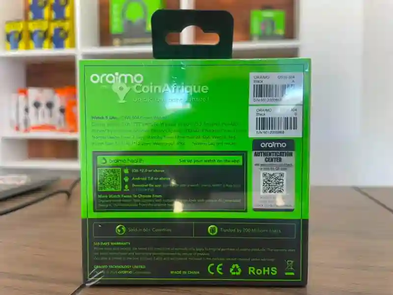 Montre Connectée Oraimo Watch Nova 2r Lite (neuve - Scellée) - Vue 1