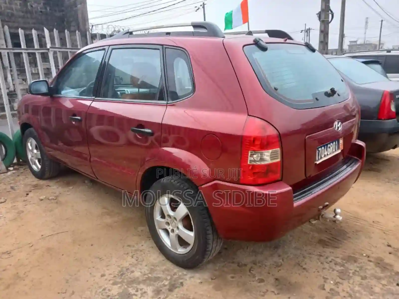 Hyundai Tucson 2004 Rouge - Vue 1