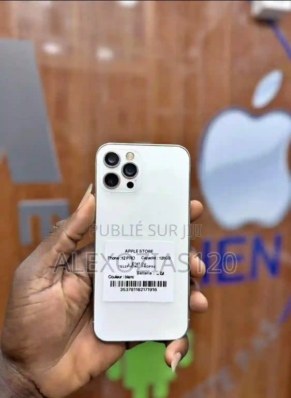 Nouveau Apple Iphone 12 Pro 128 GB Blanc - Vue 1