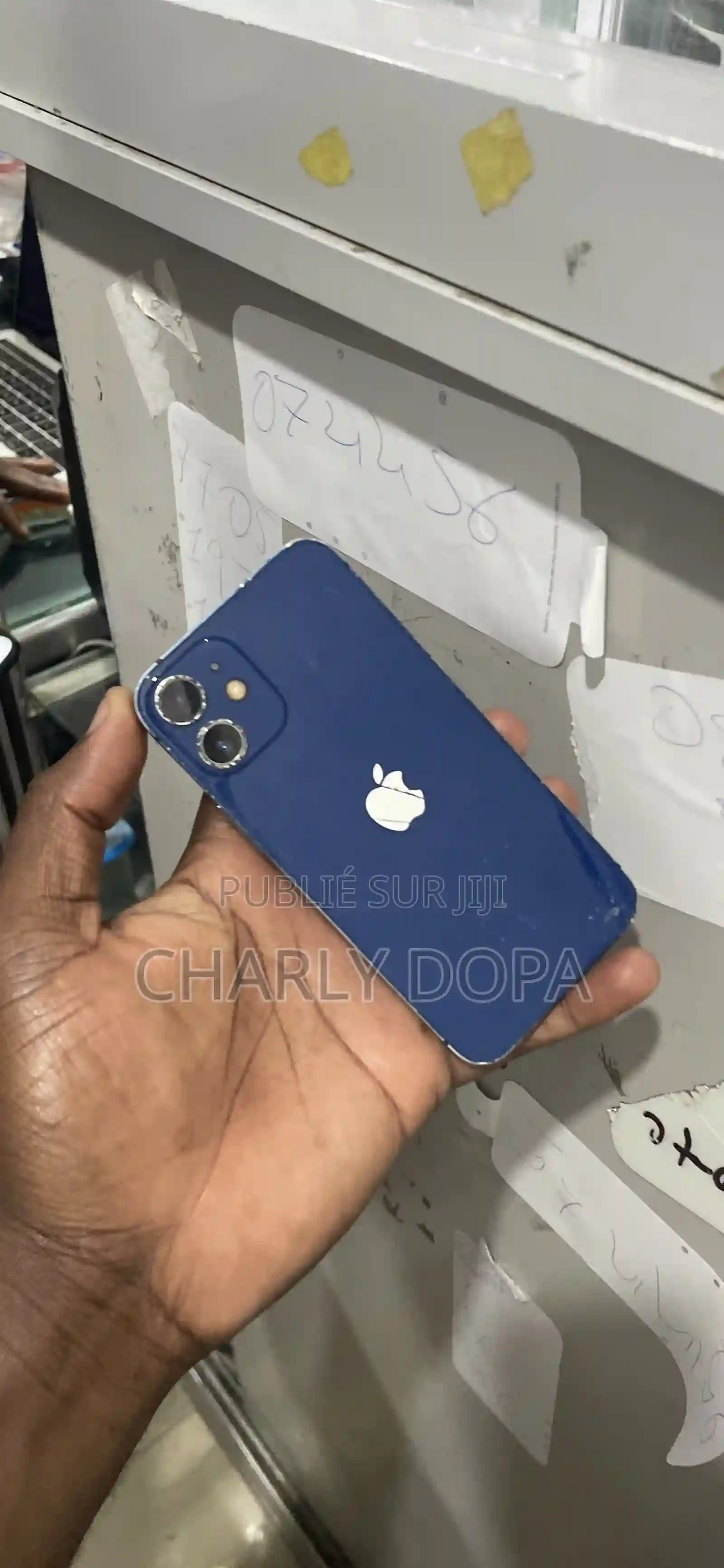 Apple Iphone 12 Mini 64 GB Bleu - Vue 2