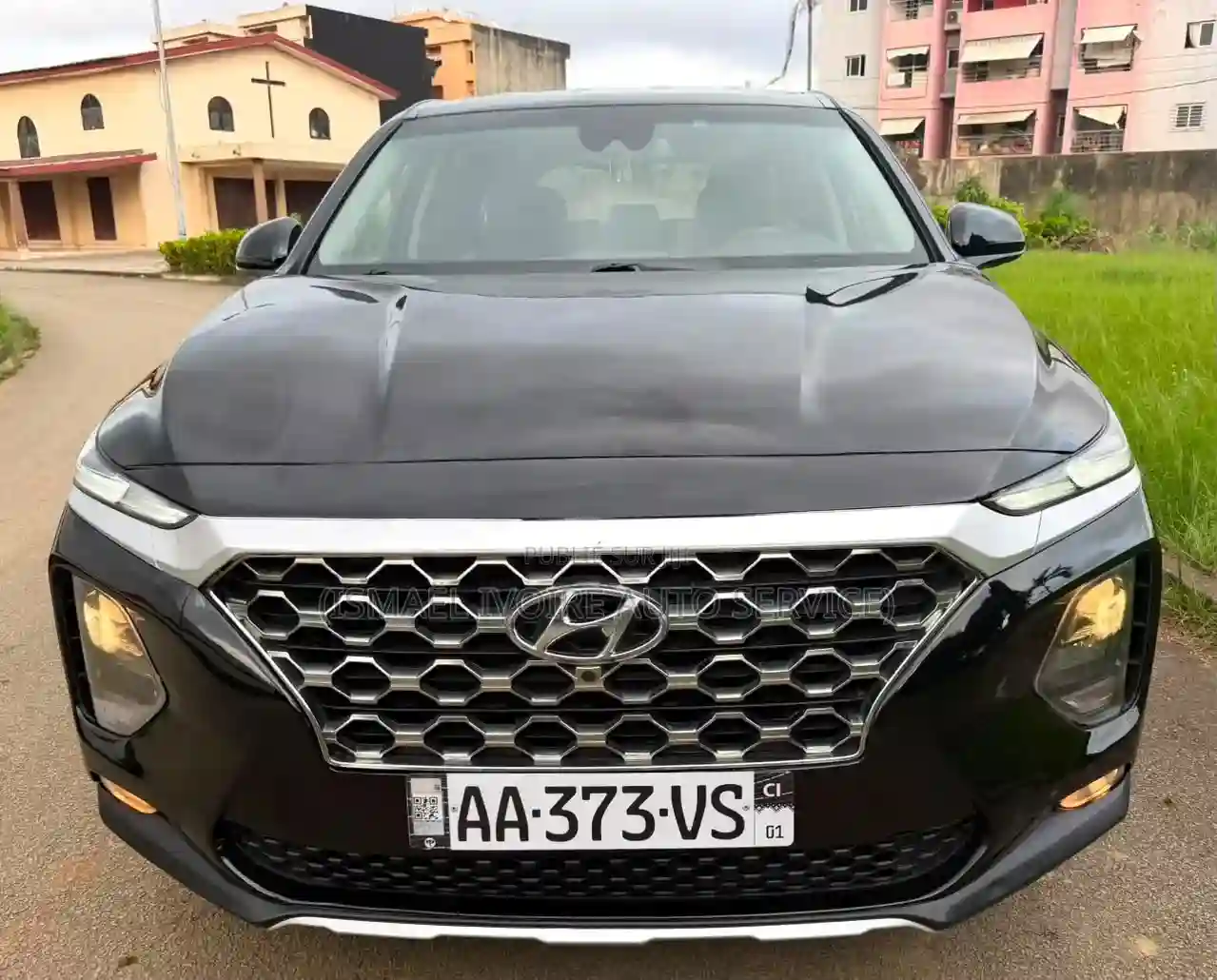 Hyundai Santa Fe 2020 Noir - Vue 10