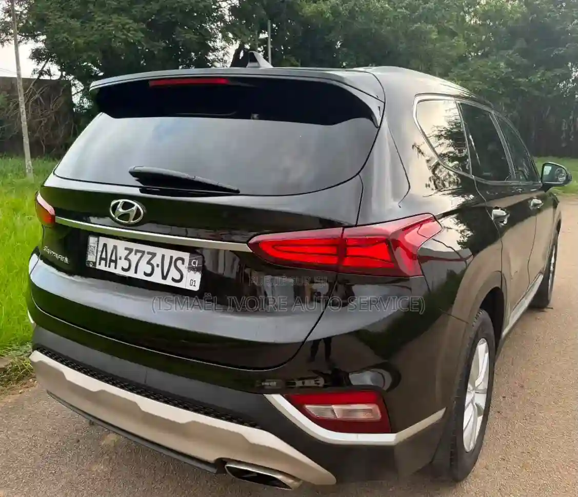 Hyundai Santa Fe 2020 Noir - Vue 12