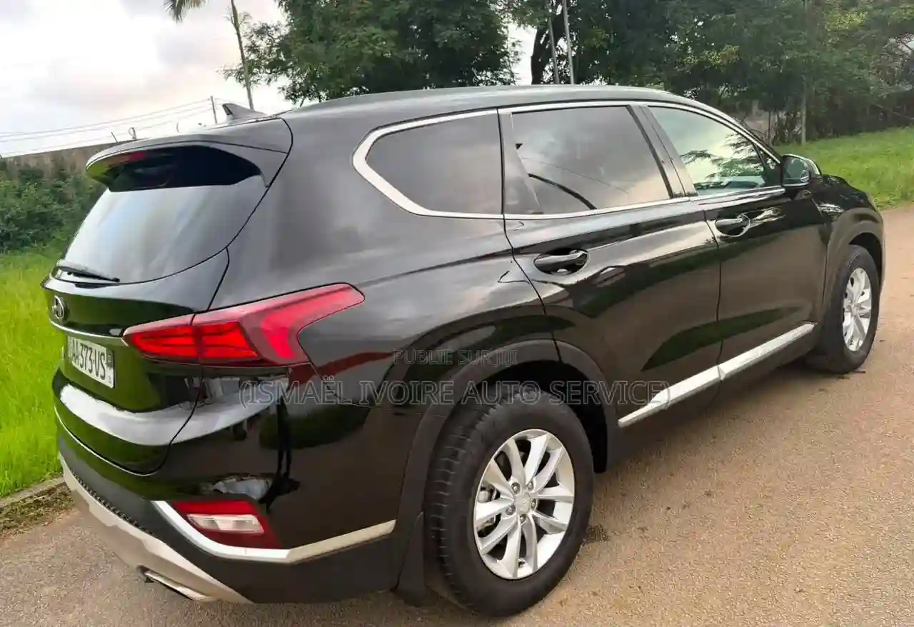 Hyundai Santa Fe 2020 Noir - Vue 5