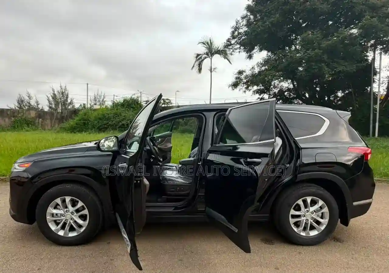 Hyundai Santa Fe 2020 Noir - Vue 7