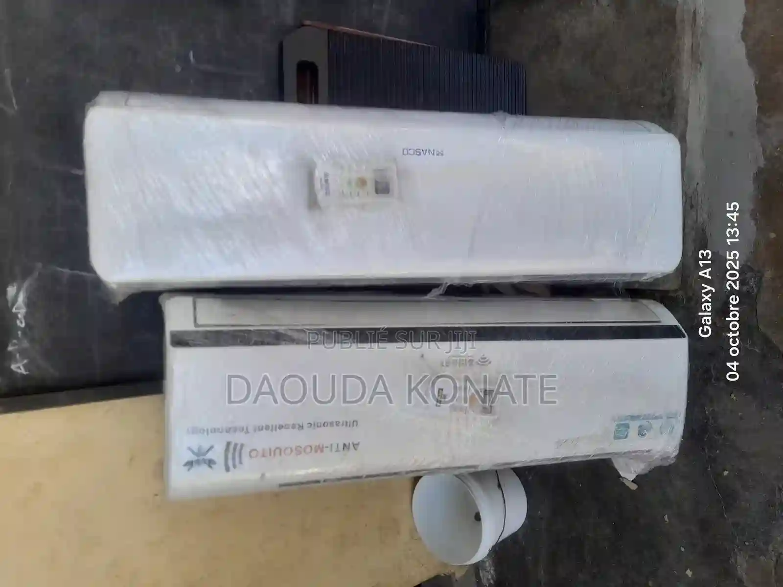 Ventilateur Split Avec Son Commande - Vue 1