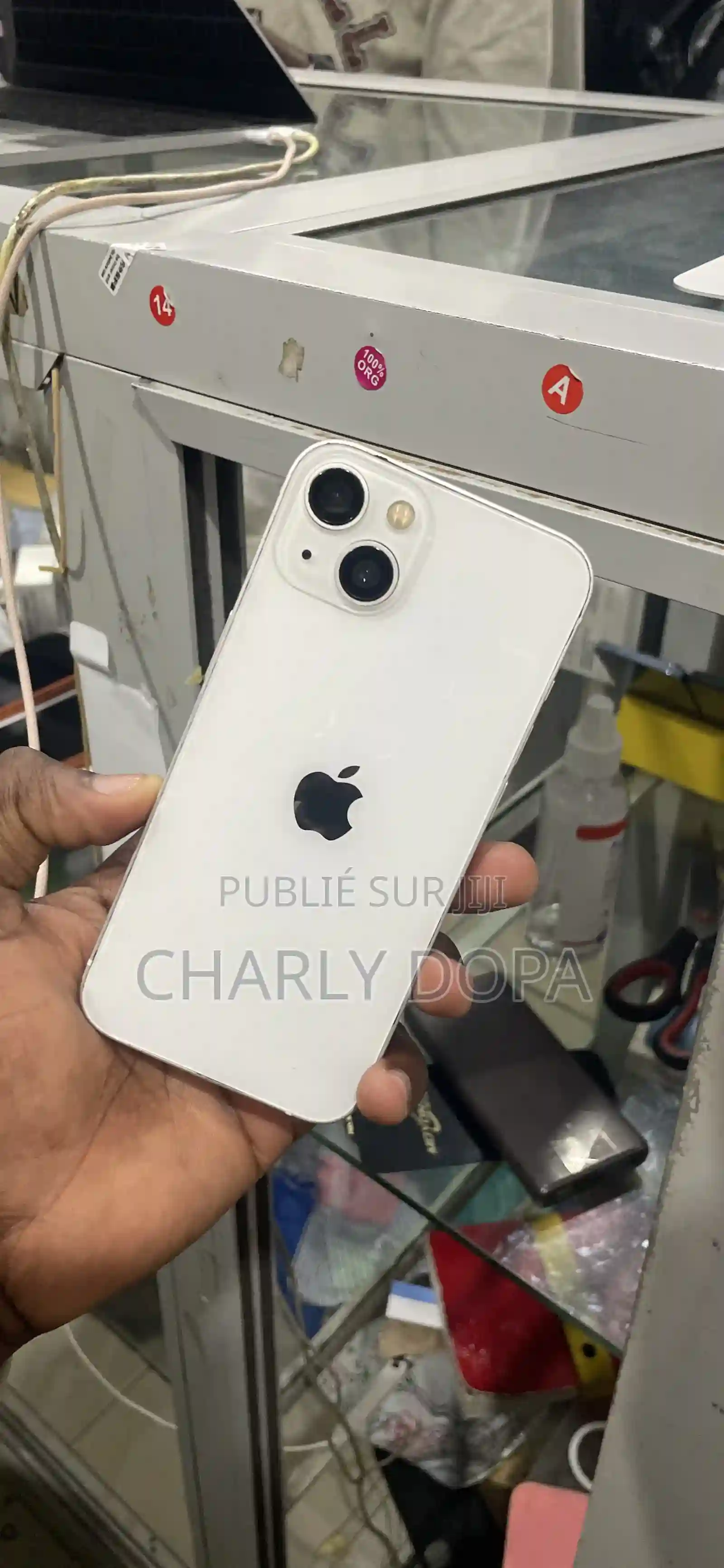 Apple Iphone 13 128 GB Blanc - Vue 2