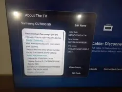 Samsung Smart tv Tizen 55&quot 4k uhd à Abidjan