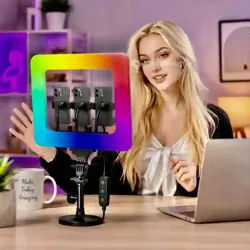 Ring Light Professionnelle Géante 21&quot et rgb + Trépied [neuf] à Abidjan